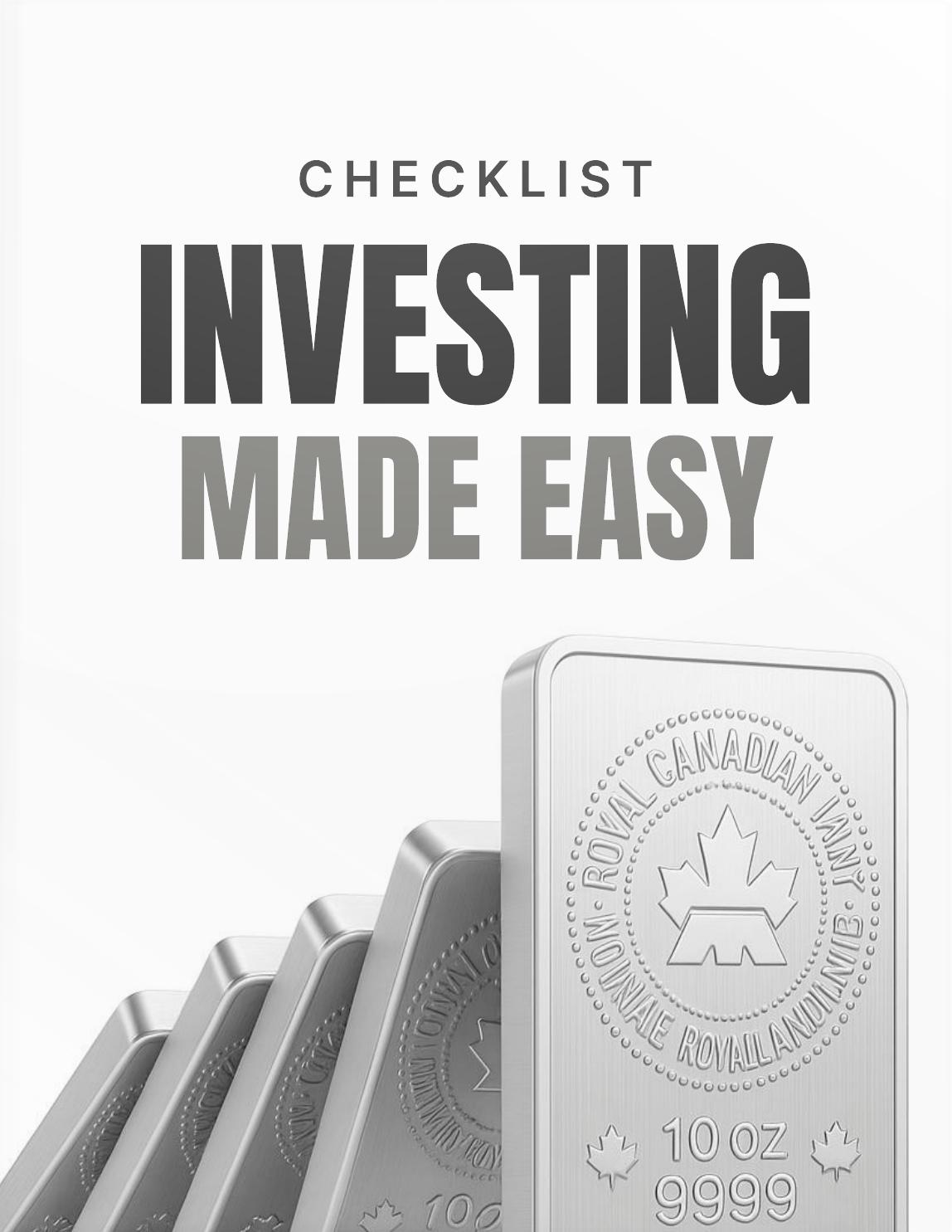 Investing Made Easy checklist cover